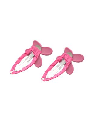 jewelz pair of bunny ear with bow shaped hair clips for girls - 16542749 - Standard Image - 4