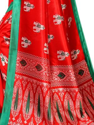 conversational mysore silk saree with blouse - 16542794 - Standard Image - 4