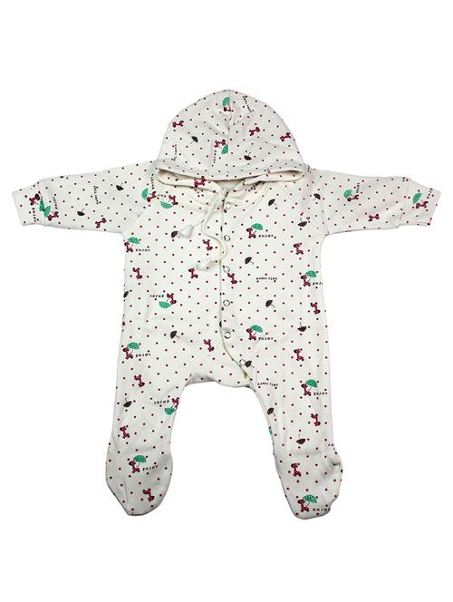white cotton romper - 16543466 - Very Small Image - 1