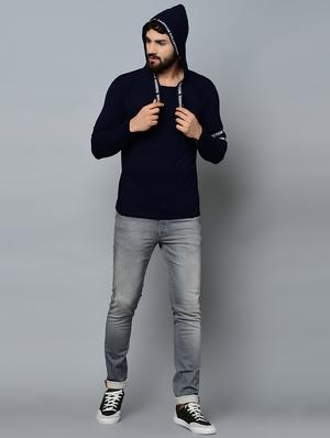 navy blue taped t-shirt - 16544820 - Standard Image - 4