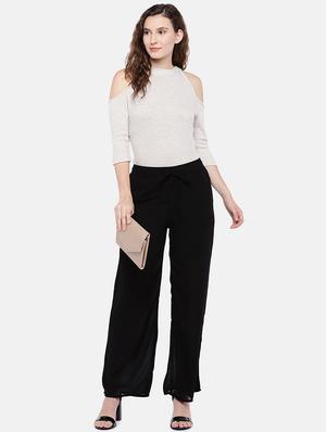 drawstring solid straight palazzo - 16545380 - Standard Image - 4