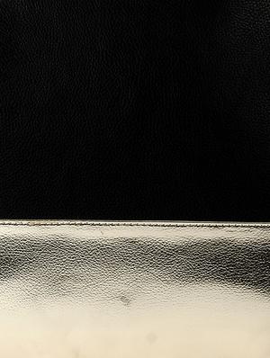 black leatherette (pu) regular handbag - 16545579 - Standard Image - 4
