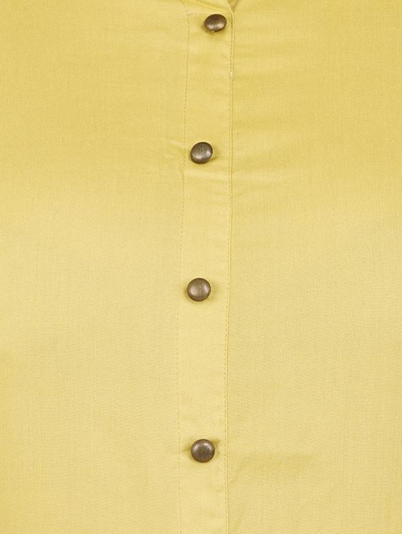 solid straight kurta - 16547860 - Zoom Image - 4