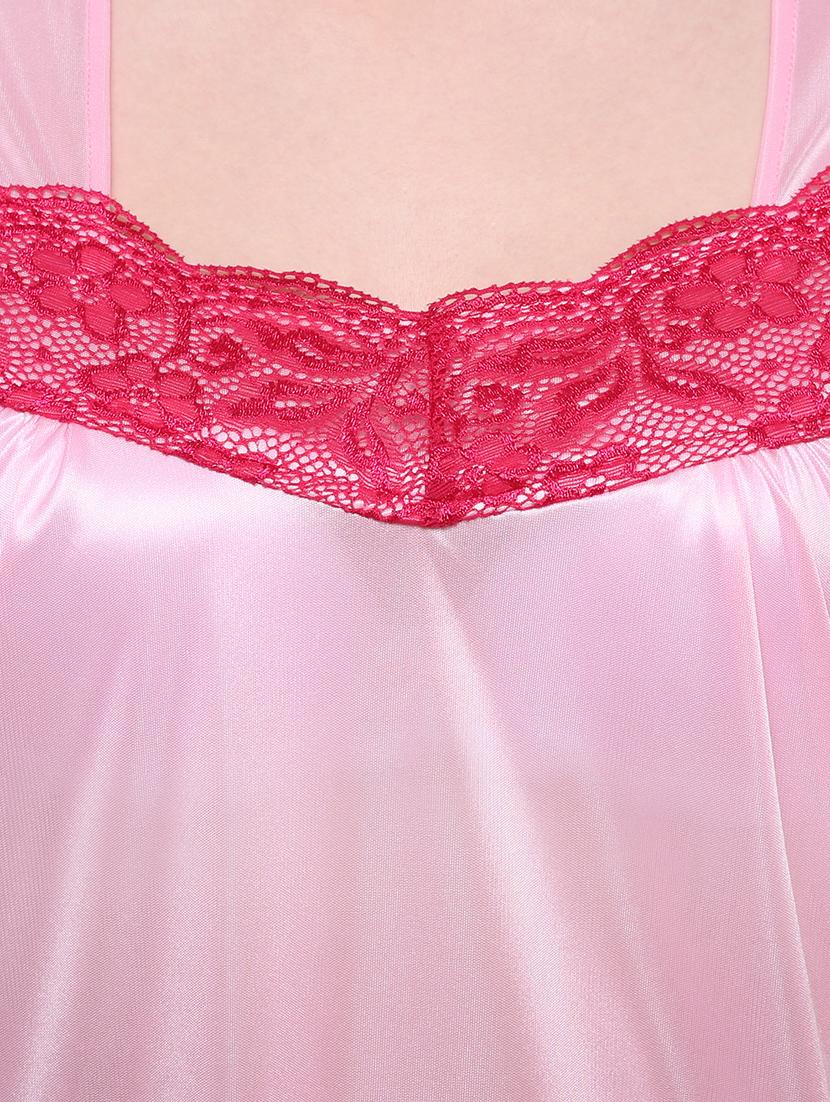 lace detail tieback nighty - 16550925 - Zoom Image - 4