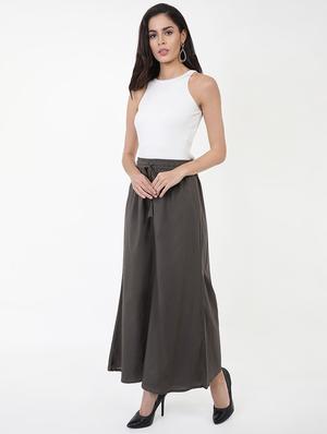 drawstring waist solid palazzo - 16553625 - Standard Image - 4