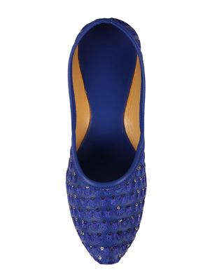 harshys blue slip on jutis - 16555472 - Standard Image - 4