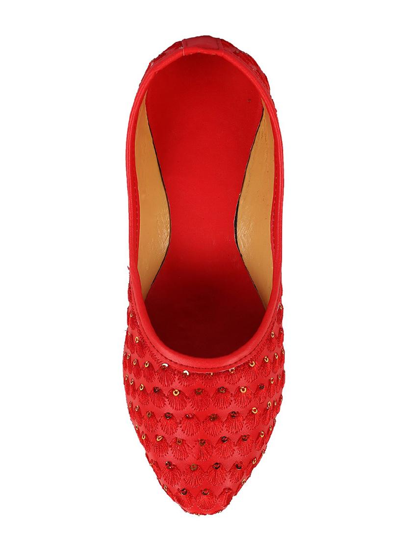 harshys red slip on jutis - 16555474 - Zoom Image - 4