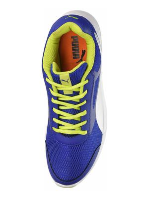puma blue mesh sport shoes - 16556338 - Standard Image - 4
