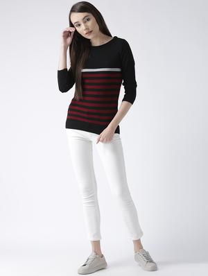 long sleeved solid pullover - 16556821 - Standard Image - 4
