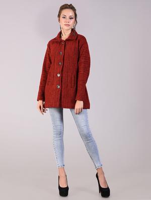long sleeved wool cardigan - 16556923 - Standard Image - 4
