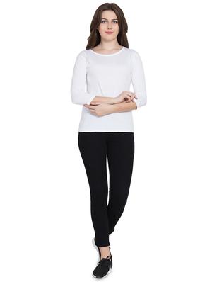 round neck solid tee - 16559392 - Standard Image - 4
