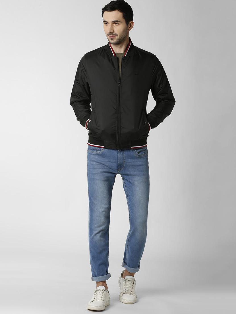 black solid bomber jacket - 16560071 - Zoom Image - 4