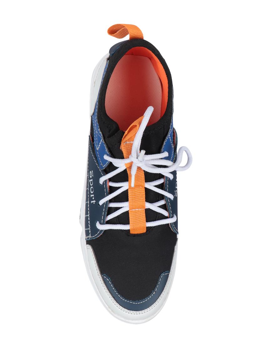 black canvas lace up sneakers - 16560473 - Zoom Image - 4