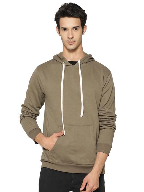 green solid sweatshirt - 16561067 - Standard Image - 1