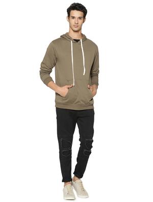 green solid sweatshirt - 16561067 - Standard Image - 4