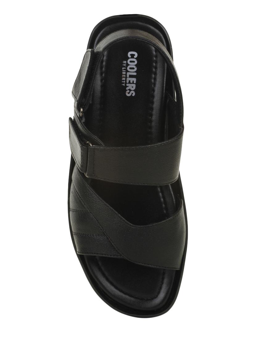 liberty black leather back strap sandals - 16561855 - Zoom Image - 4