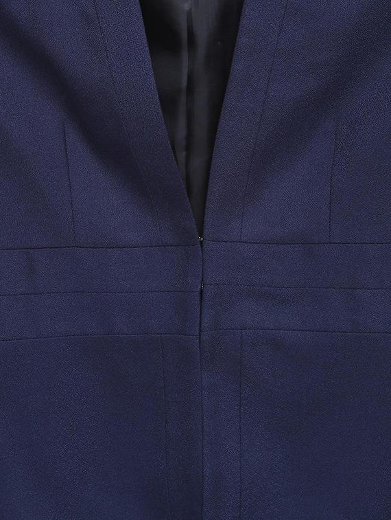 pleated long sleeved blazer - 16565043 - Zoom Image - 4