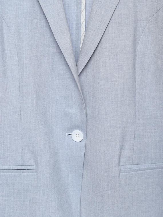 lapel neck long sleeved blazer - 16565048 - Zoom Image - 4