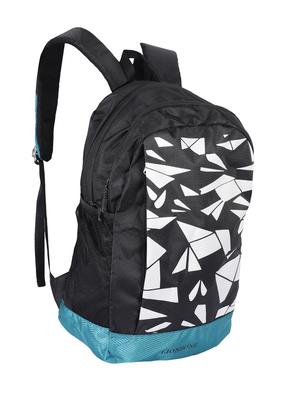 blackblue polyester backpack - 16567614 - Standard Image - 4
