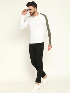 white taped t-shirt - 16567837 - Standard Image - 4