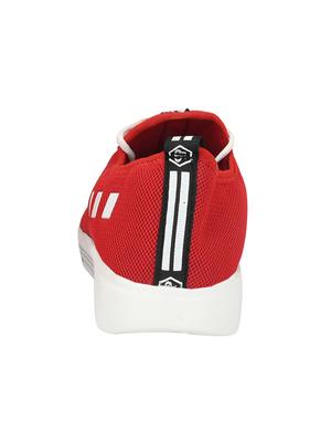 red mesh lace up sneakers - 16567896 - Standard Image - 4
