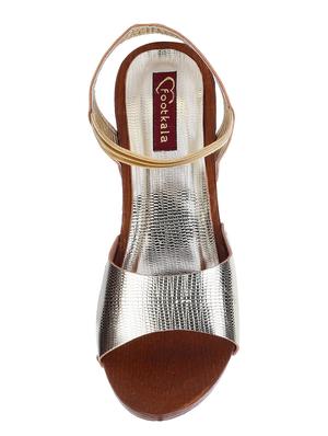 silver back strap wedges - 16569355 - Standard Image - 4