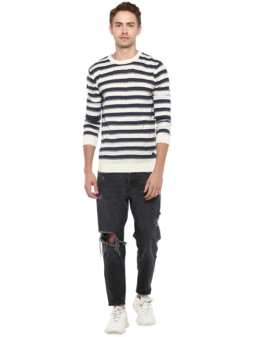 white striped pullover - 16570197 - Zoom Image - 4