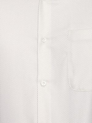 beige self design formal shirt - 16570878 - Standard Image - 4