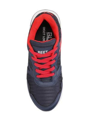 beet looks blue fabric sport shoes - 16571566 - Standard Image - 4