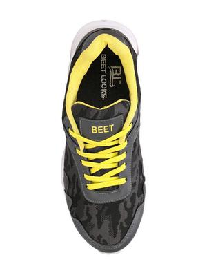 beet looks grey fabric sport shoes - 16571574 - Standard Image - 4