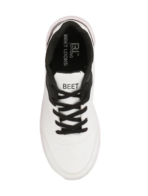 beet looks white leatherette sport shoes - 16571583 - Zoom Image - 4