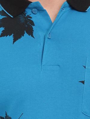 blue printed t-shirt - 16572321 - Standard Image - 4