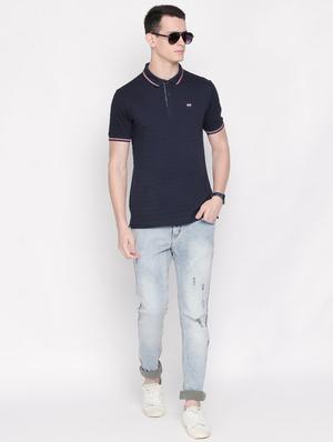 blue heavy washed ripped denim jeans - 16573012 - Standard Image - 4