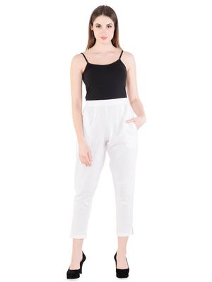 high rise solid trouser - 16573071 - Standard Image - 4