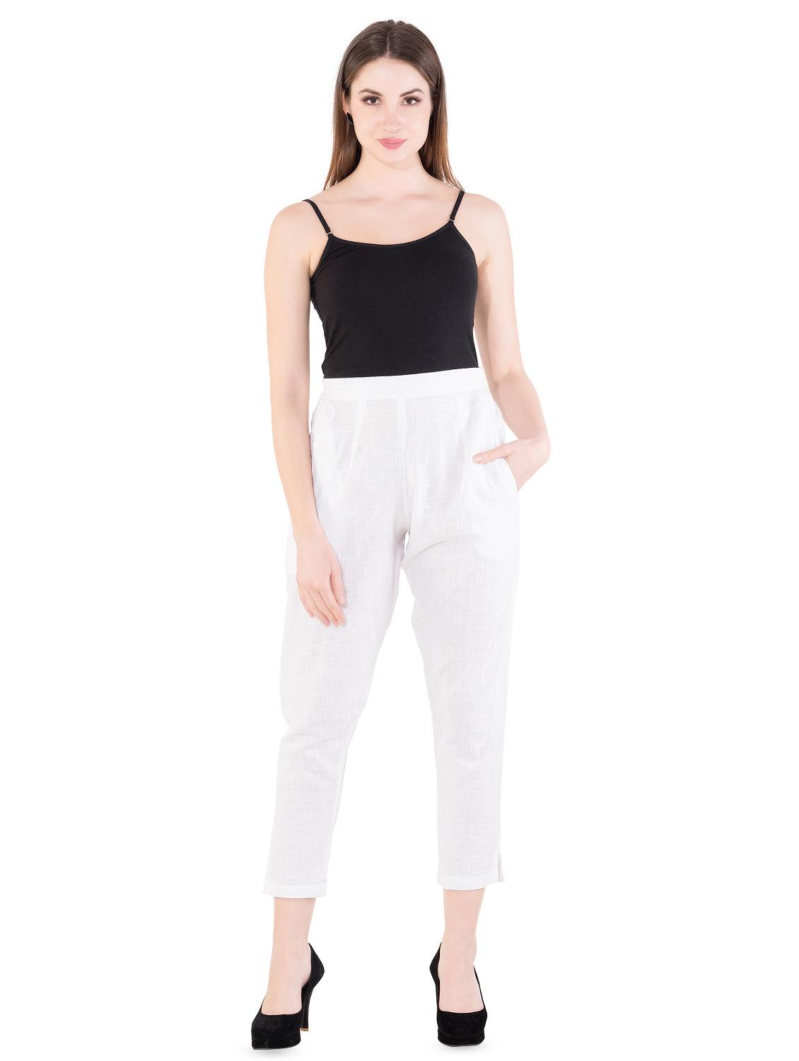 high rise solid trouser - 16573071 - Zoom Image - 4