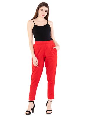 high rise solid trouser - 16573072 - Standard Image - 4