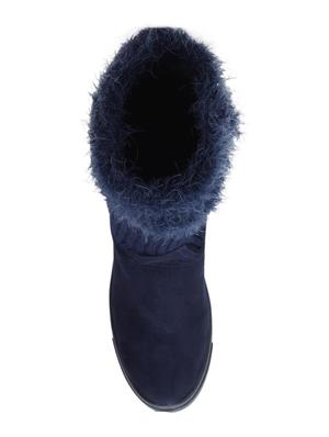 navy calf boots - 16573653 - Standard Image - 4