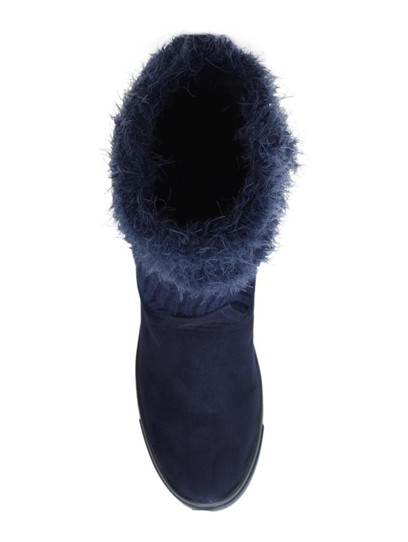 navy calf boots - 16573653 - Zoom Image - 4