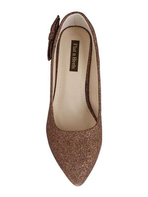 brown slip on pumps - 16573667 - Standard Image - 4