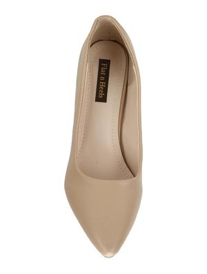 beige slip on pumps - 16573669 - Standard Image - 4
