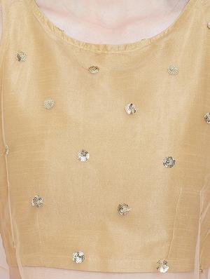 embellished a-line lehenga - 16574401 - Standard Image - 4