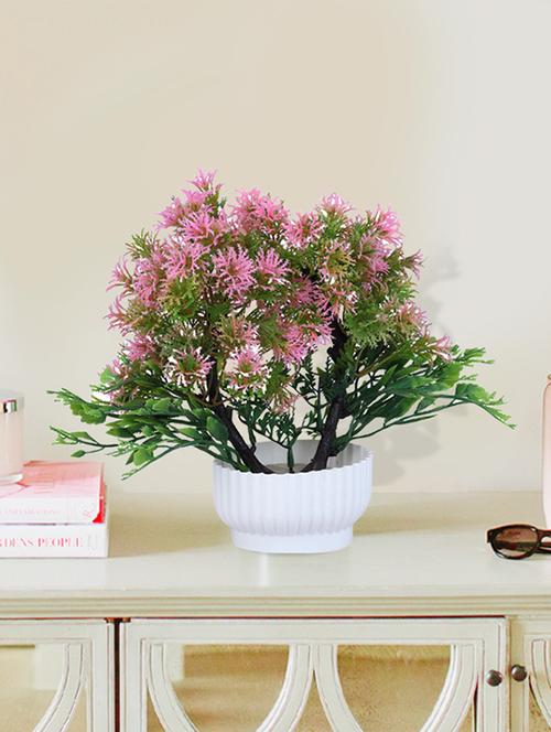 peacock-feather pink wild plant artificial bonsai - 16574453 - Standard Image - 1