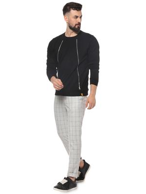 black solid sweatshirt - 16574609 - Standard Image - 4