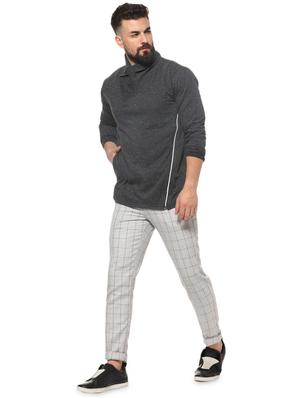 grey solid sweatshirt - 16574620 - Standard Image - 4