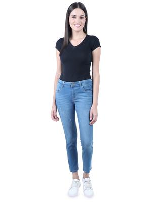 high rise stone washed jeans - 16576022 - Standard Image - 4