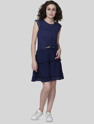 frill detail gathered a-line skirt - 16577104 - Standard Image - 4