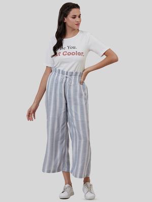 drawstring striped trouser - 16577192 - Standard Image - 4