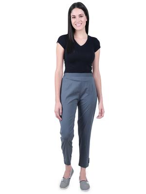 high rise solid trouser - 16577720 - Standard Image - 4