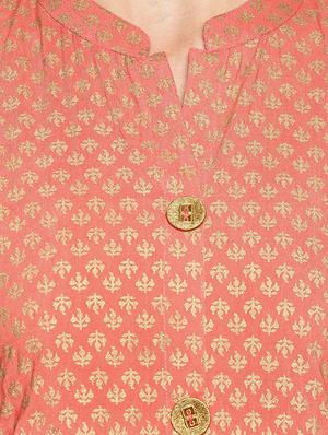 pastel a-line kurta - 16579592 - Standard Image - 4