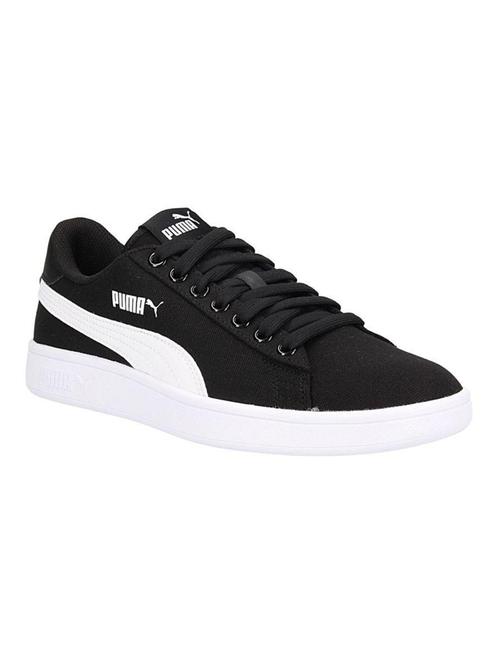 black canvas lace up sneakers - 16580012 - Very Small Image - 1